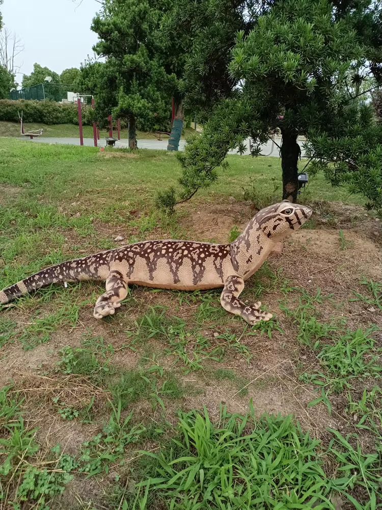 Jumbo Brown Lizard Plush