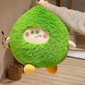 Fuzzy Green Monster Plush