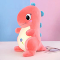 Kawaii Soft Pink Dino Plush