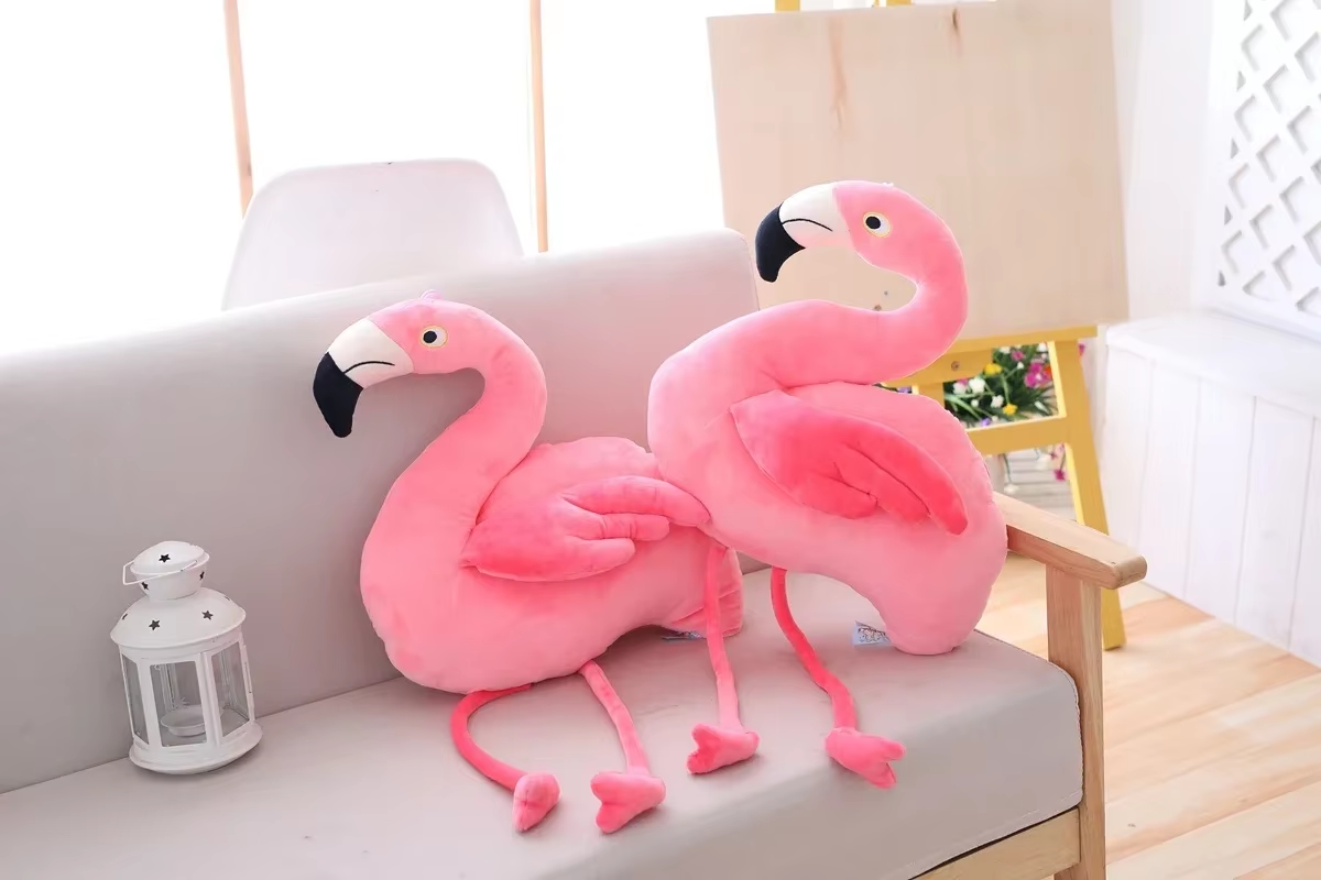 Big Soft Flamingo Plush