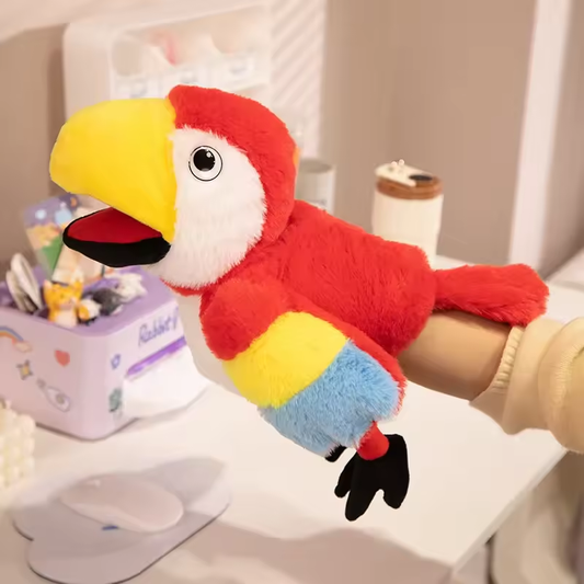 Fluffy Parrot Puppet