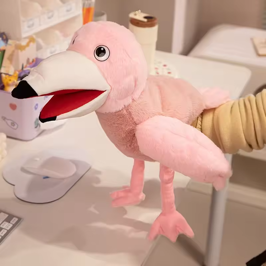 Fluffy Flamingo Puppet