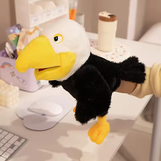 Fluffy Eagle Puppet
