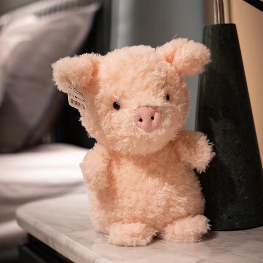 Kawaii Fluffy Pig Plush