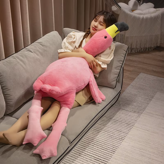Jumbo Cute Flamingo Plush