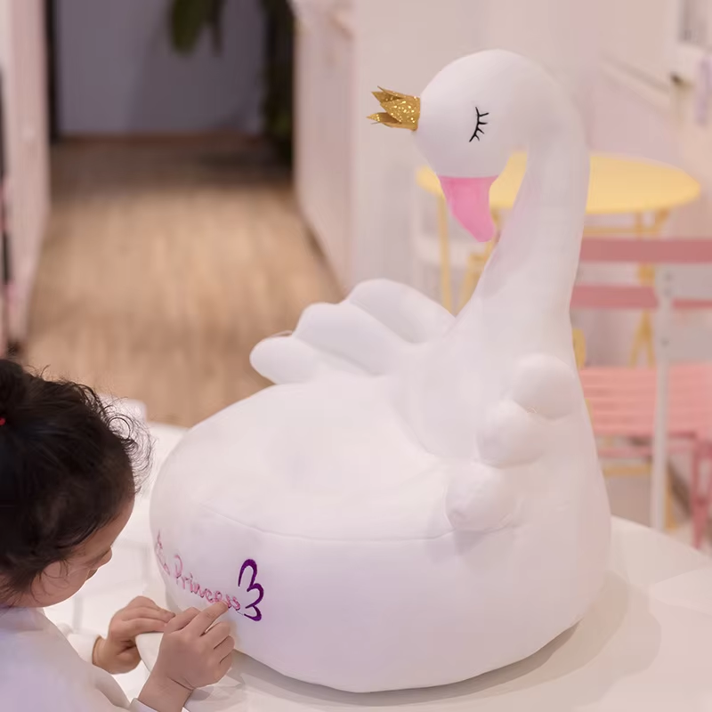 Soft White Flamingo Chair