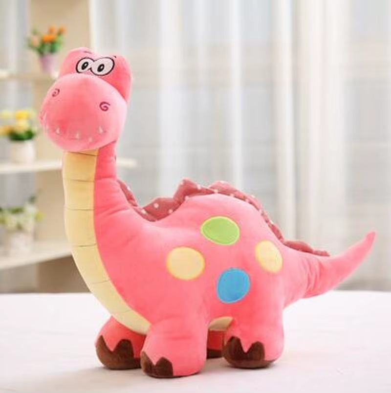 Cute Pink Dino Plush