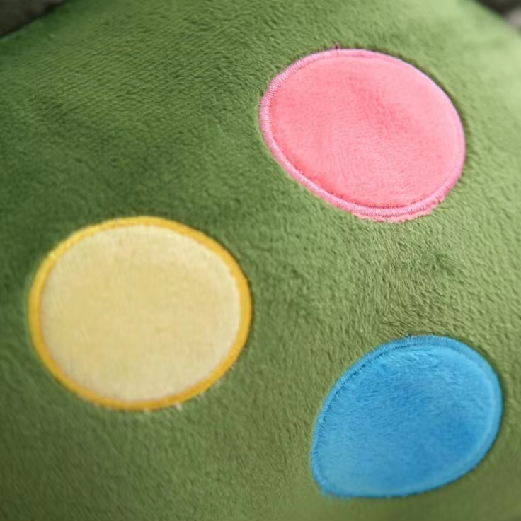 Cute Green Dino Plush