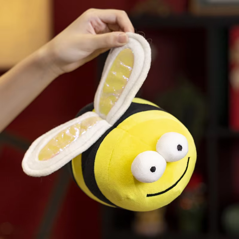 Kawaii Happy Bee Plush