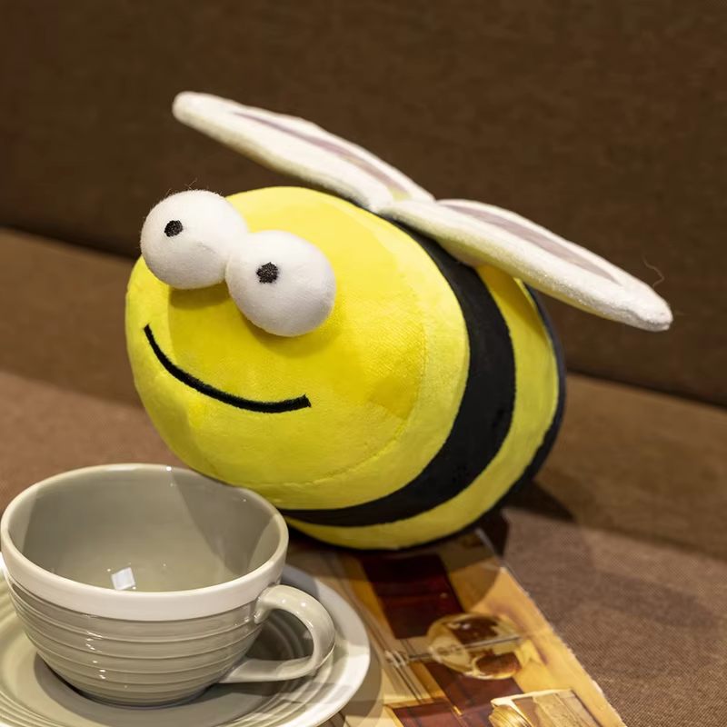 Kawaii Happy Bee Plush
