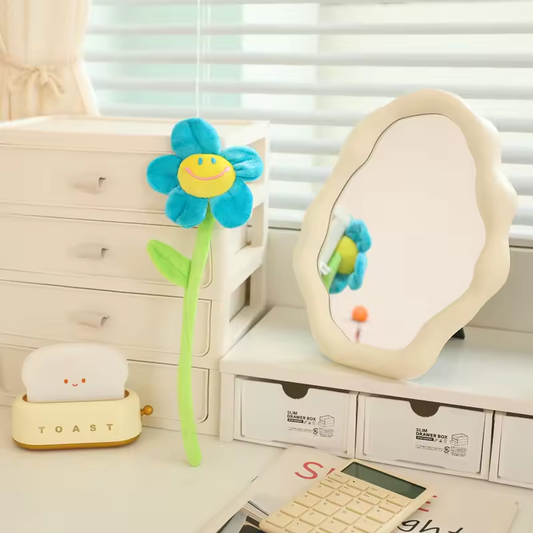 Happy Blue Flower Plush