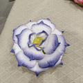 Blue Lotus Pillow Plush