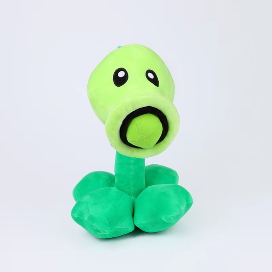 Green Pea Shooter Flower Plush