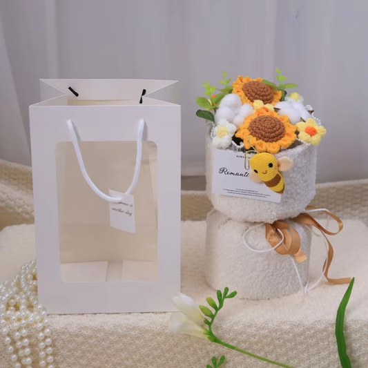 Classy Sunflower Bouquet Plush