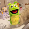 Happy Caterpillar Puppet Plush