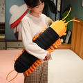 Long Yellow Centipede Plush