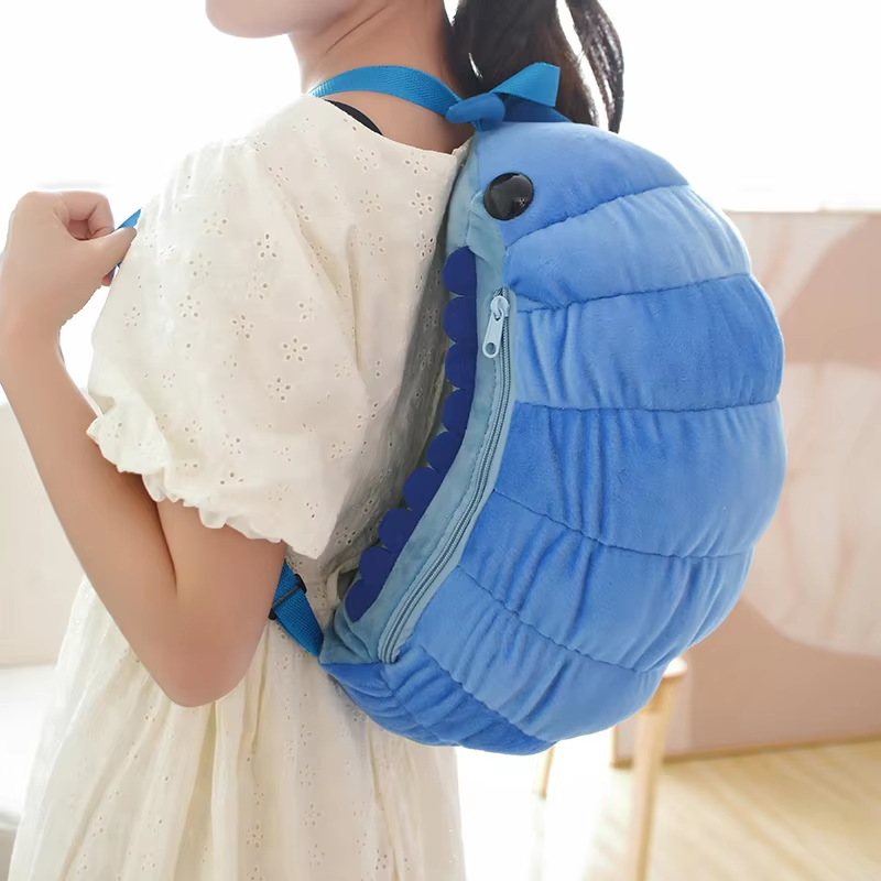 Blue Isopod Plush Backpack