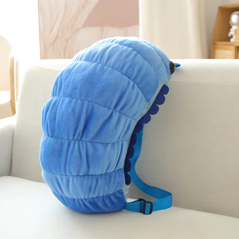 Blue Isopod Plush Backpack