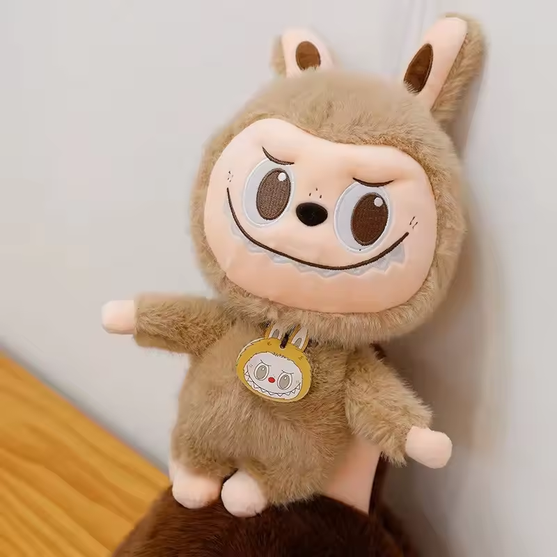 Light Brown Labubu Rabbit Plush