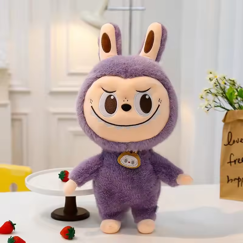 Purple Labubu Rabbit Plush