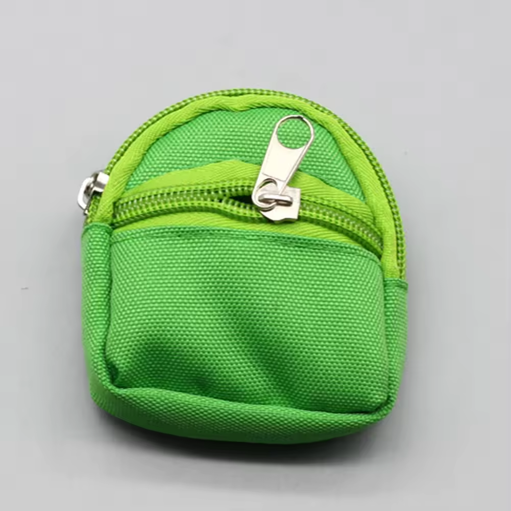 Green Labubu Small Backpack