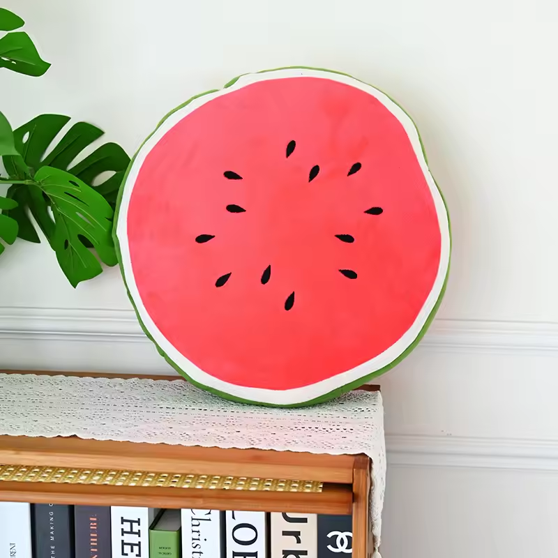 Cushion Shaped Watermelon Soft Plush