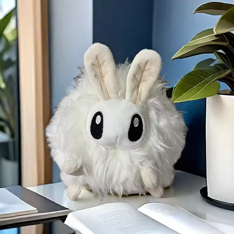 Cute Fluffy Moth Plush