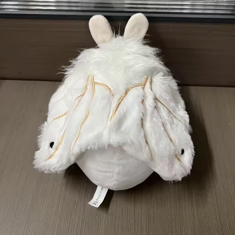 Cute Fluffy Moth Plush