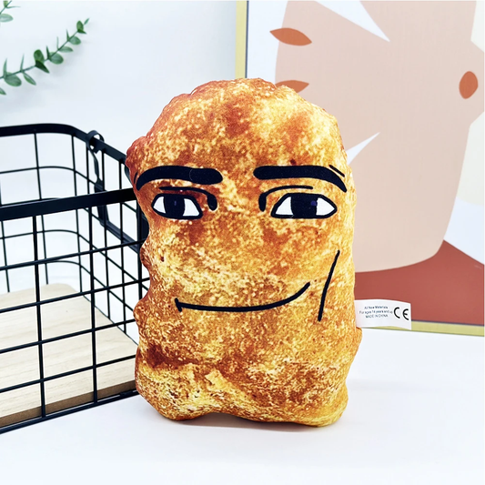 Cute Chicken Nugget Pillow Plush