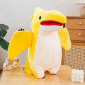 Yellow Cute Pterosaurs Backpack