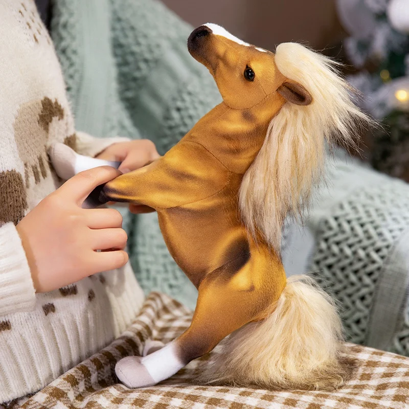 Majestic Brown Horse Plush