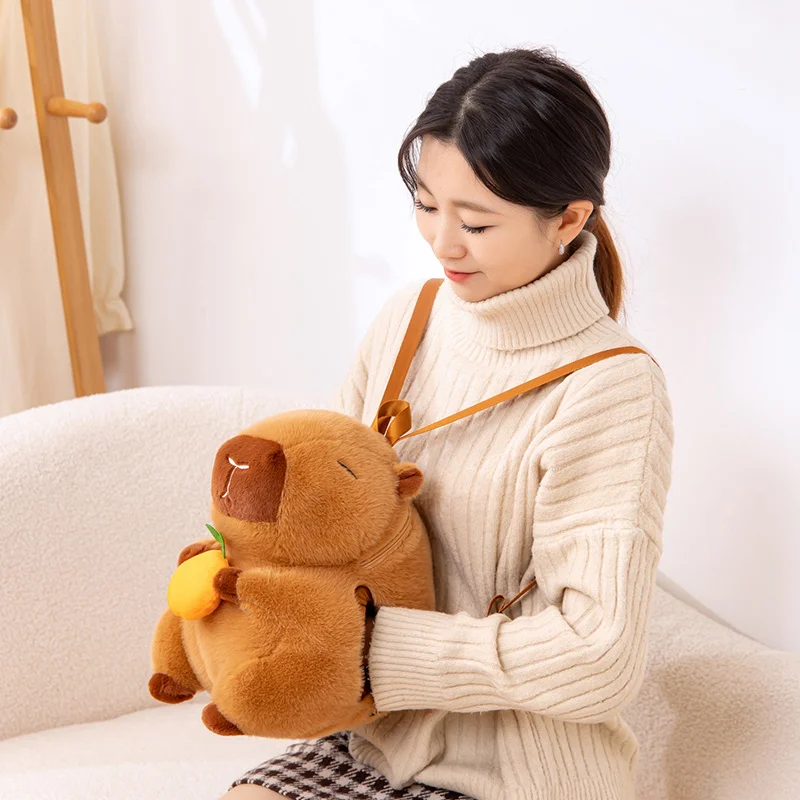 Hand Warmer Capybara Backpack