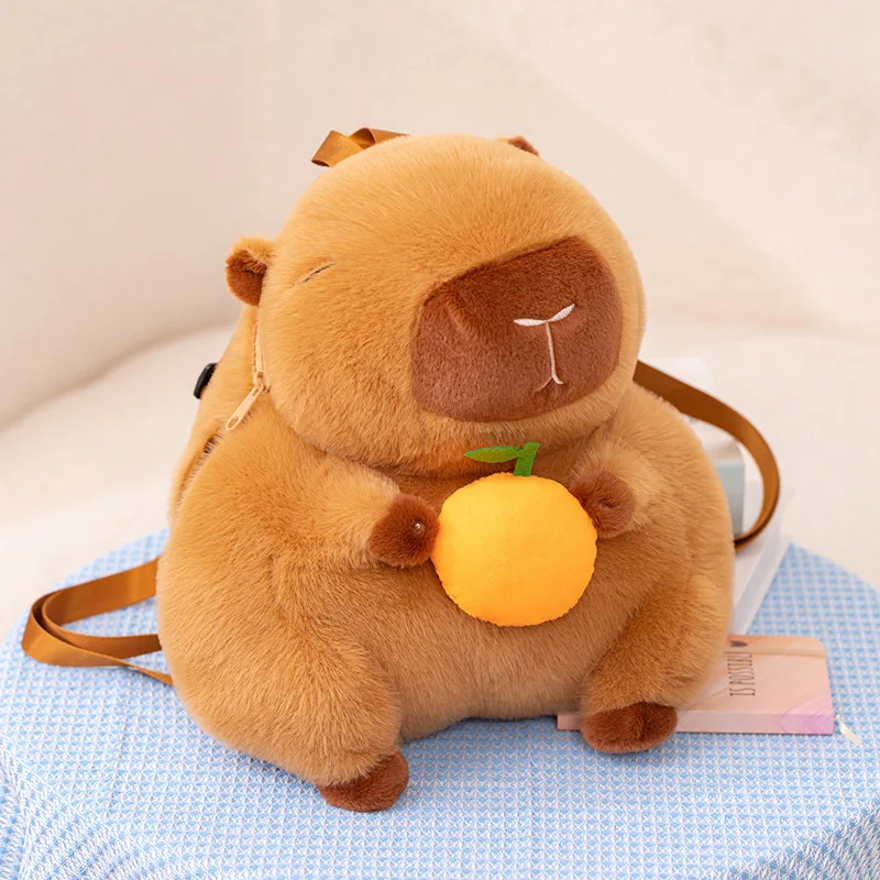 Hand Warmer Capybara Backpack