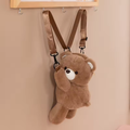 Cute Brown Teddy Bear Backpack