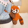 Cute Fluffy Red Panda Backpack