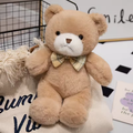 Brown Fluffy Bear Plush Toy