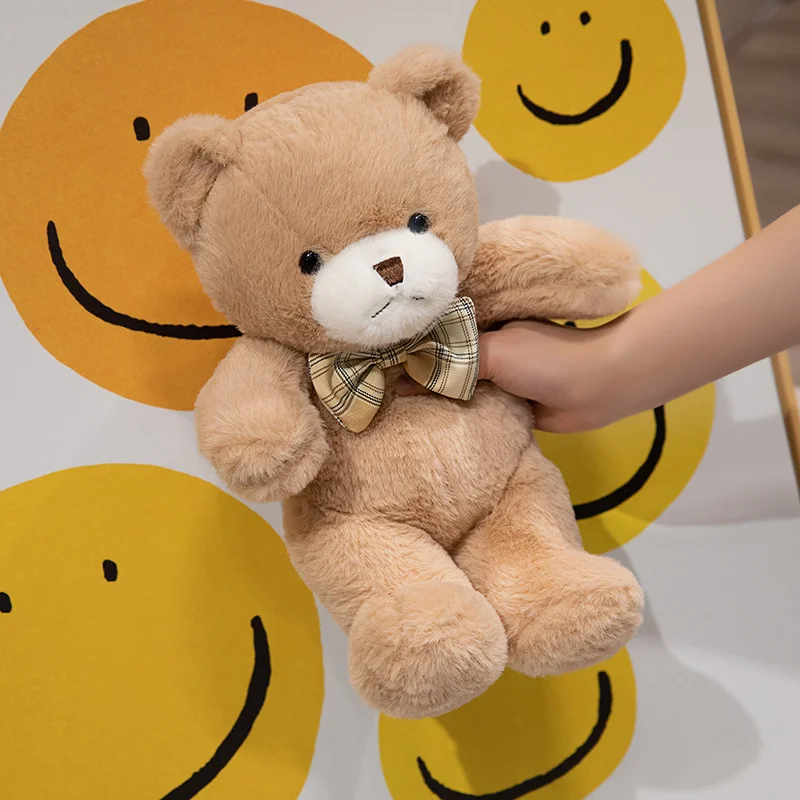 Brown Fluffy Bear Plush Toy