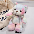 Multicolor Fluffy Bear Plush Toy