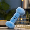 Blue Happy Dumbbell Plush Toy