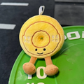 Yellow Gym Plate Disk Plush Toy