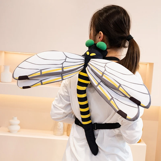 Cute Dragonfly Soft Backpack