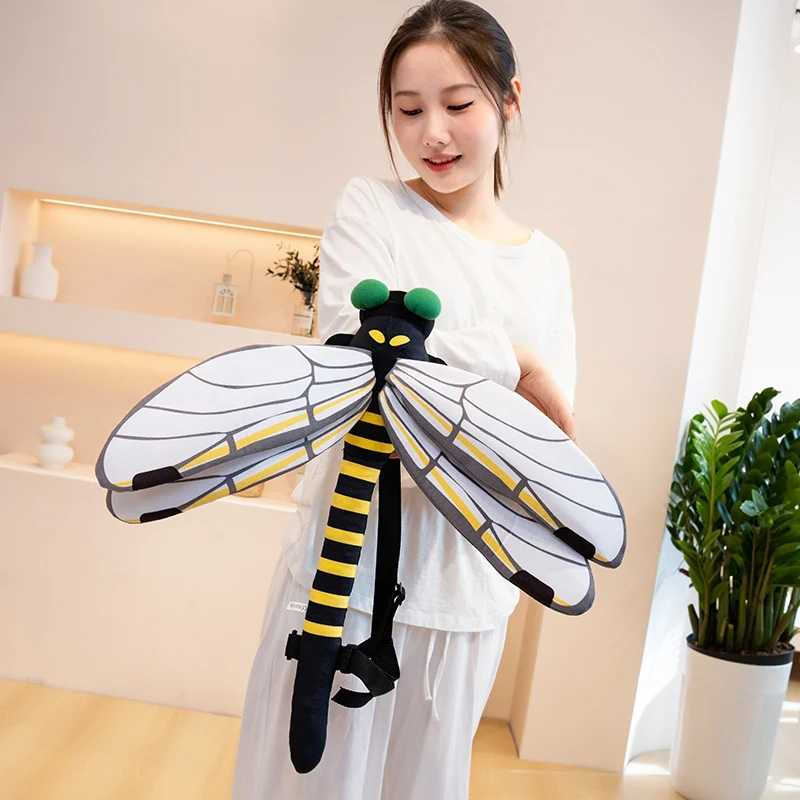 Cute Dragonfly Soft Backpack