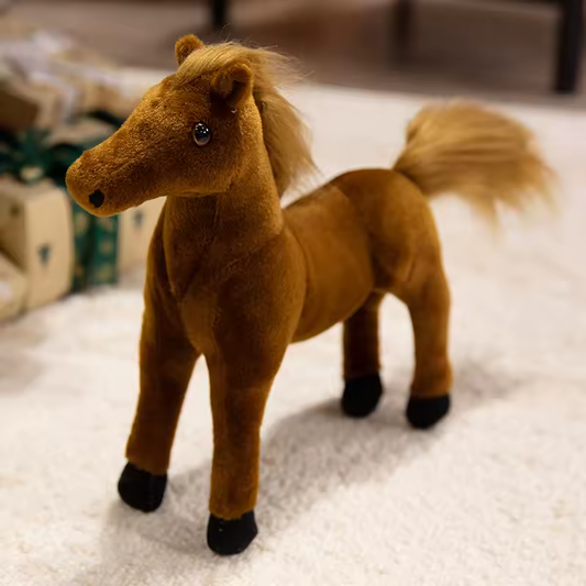 Adorable Brown Horse Plush