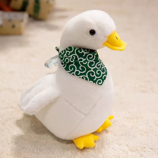 Green Bandana Duck Plush