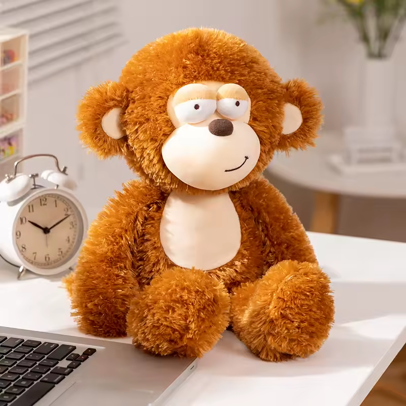 Cute Sleepy Monkey Plush