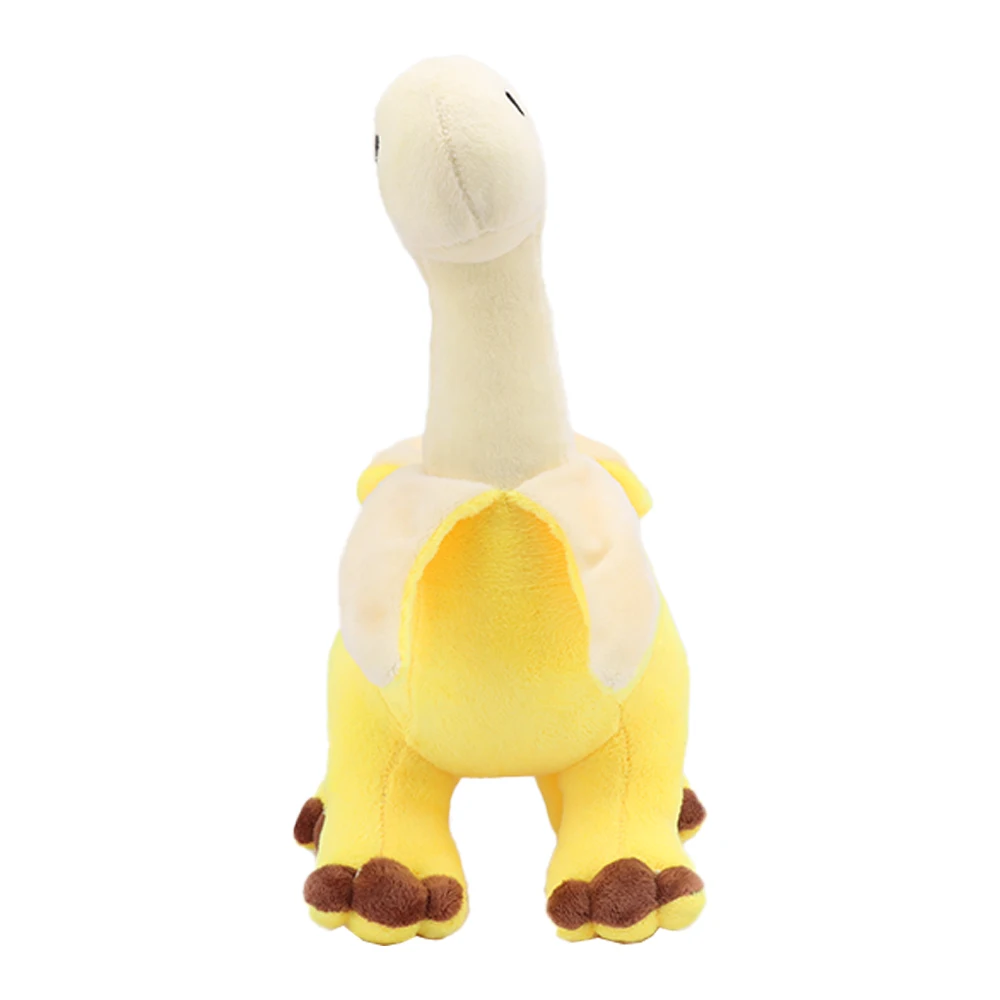 Adorable Peeled Banana Brontosaurus Plush Toy