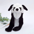 Fluffy Moving Ears Panda Beanie