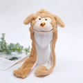 Fluffy Moving Ears Monkey Beanie