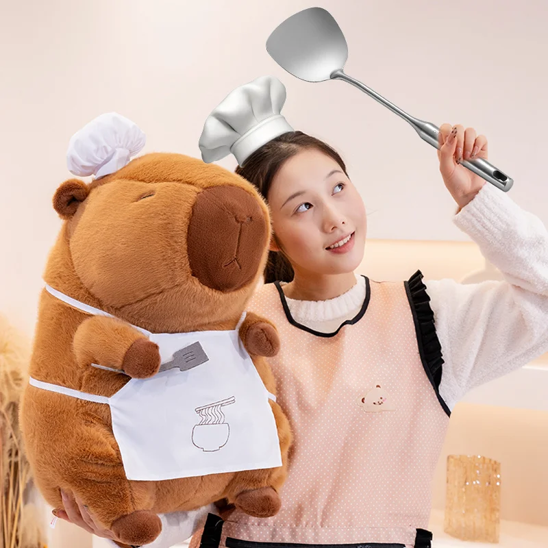 Big Chef Capybara Plush