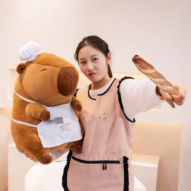 Big Chef Capybara Plush